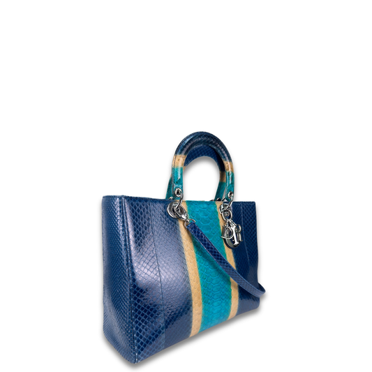 Dior Large Python Lady Dior