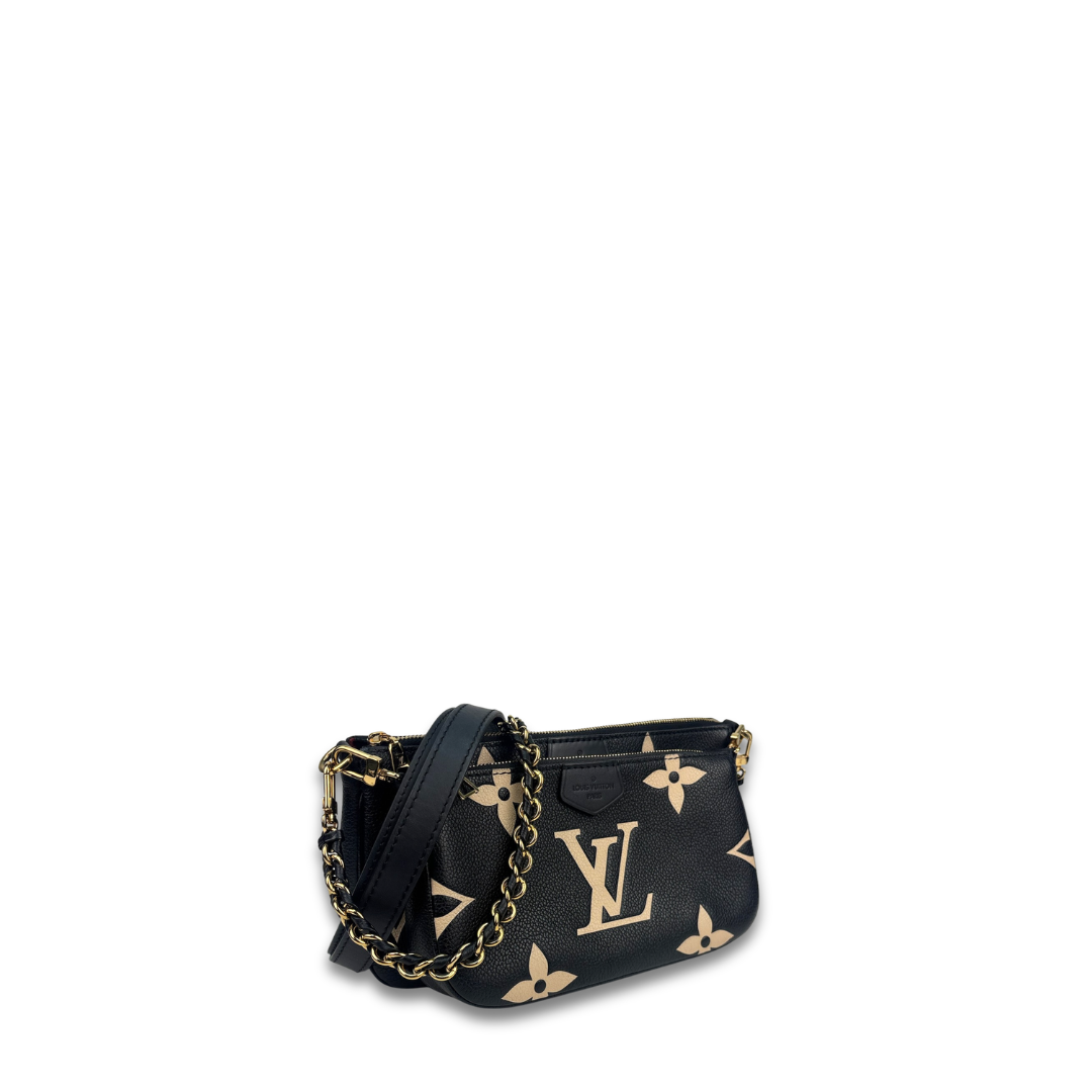 Louis Vuitton Bicolor Empreinte Multi Pochette Accessoires