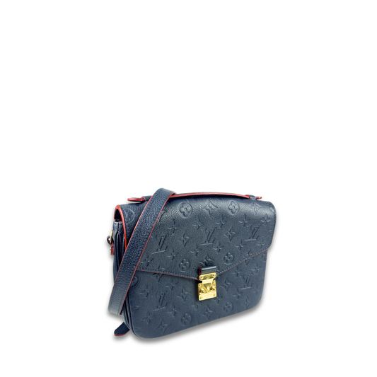 Louis Vuitton Navy Empreinte Pochette Métis
