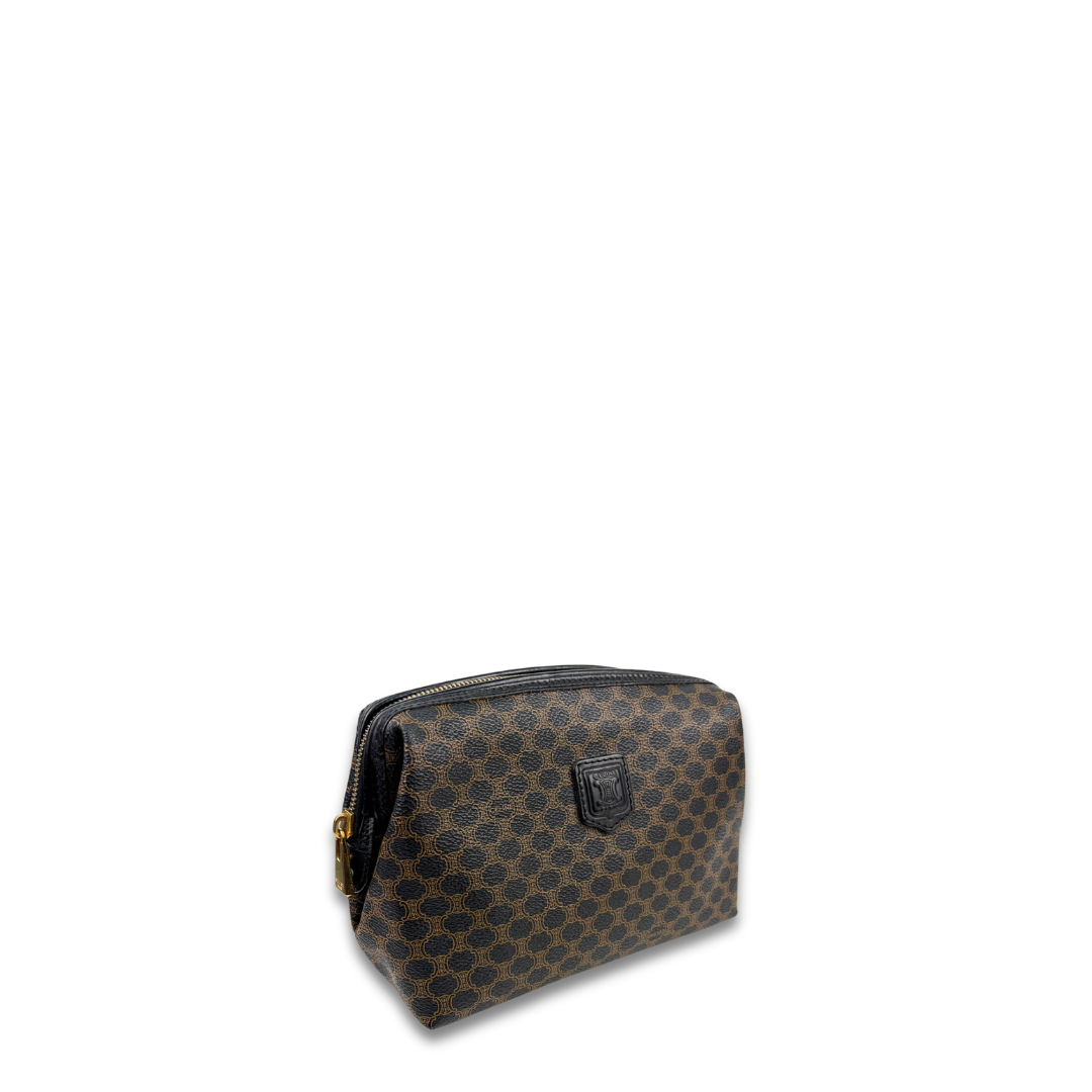 Celine Coated Canvas Toiletry Pouch