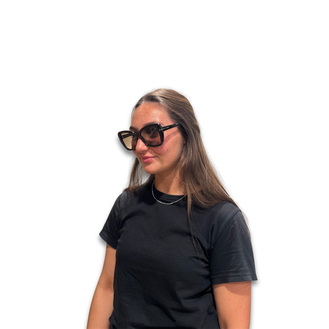 Tom Ford Tortoiseshell Butterfly Sunglasses