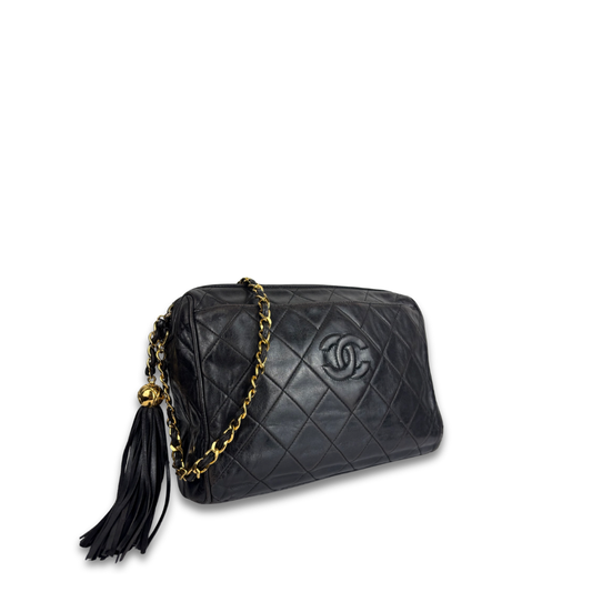 Chanel Lambskin Tassel Camera Bag