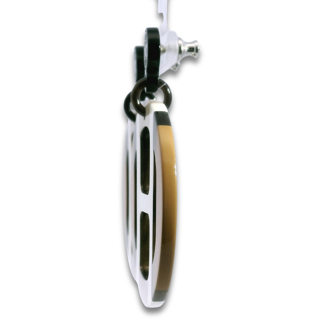 Hermès H Equipe Earrings