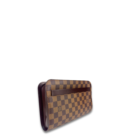 Louis Vuitton Damier Ebene Saint Louis Wristlet Clutch