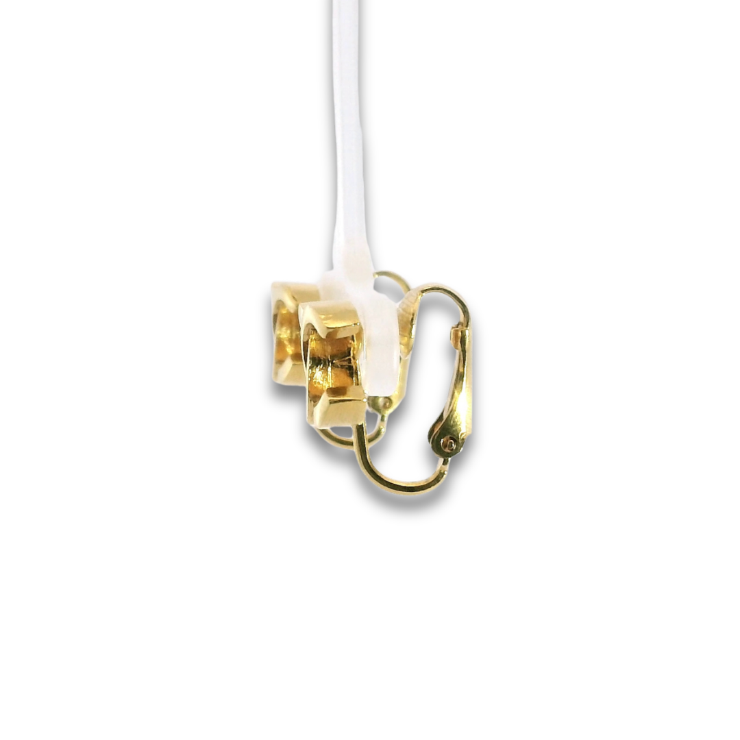 Chanel Dainty CC Huggie Clip-On Earrings