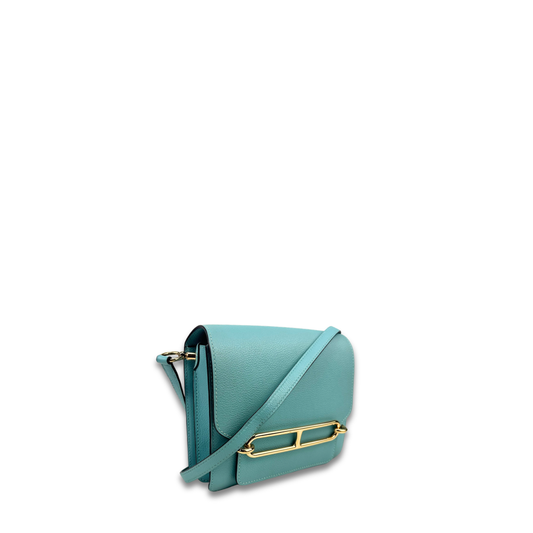Hermès Swift Tiffany Blue Roulis Mini