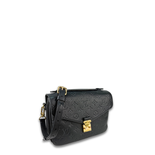 Louis Vuitton Black Empreinte Pochette Métis