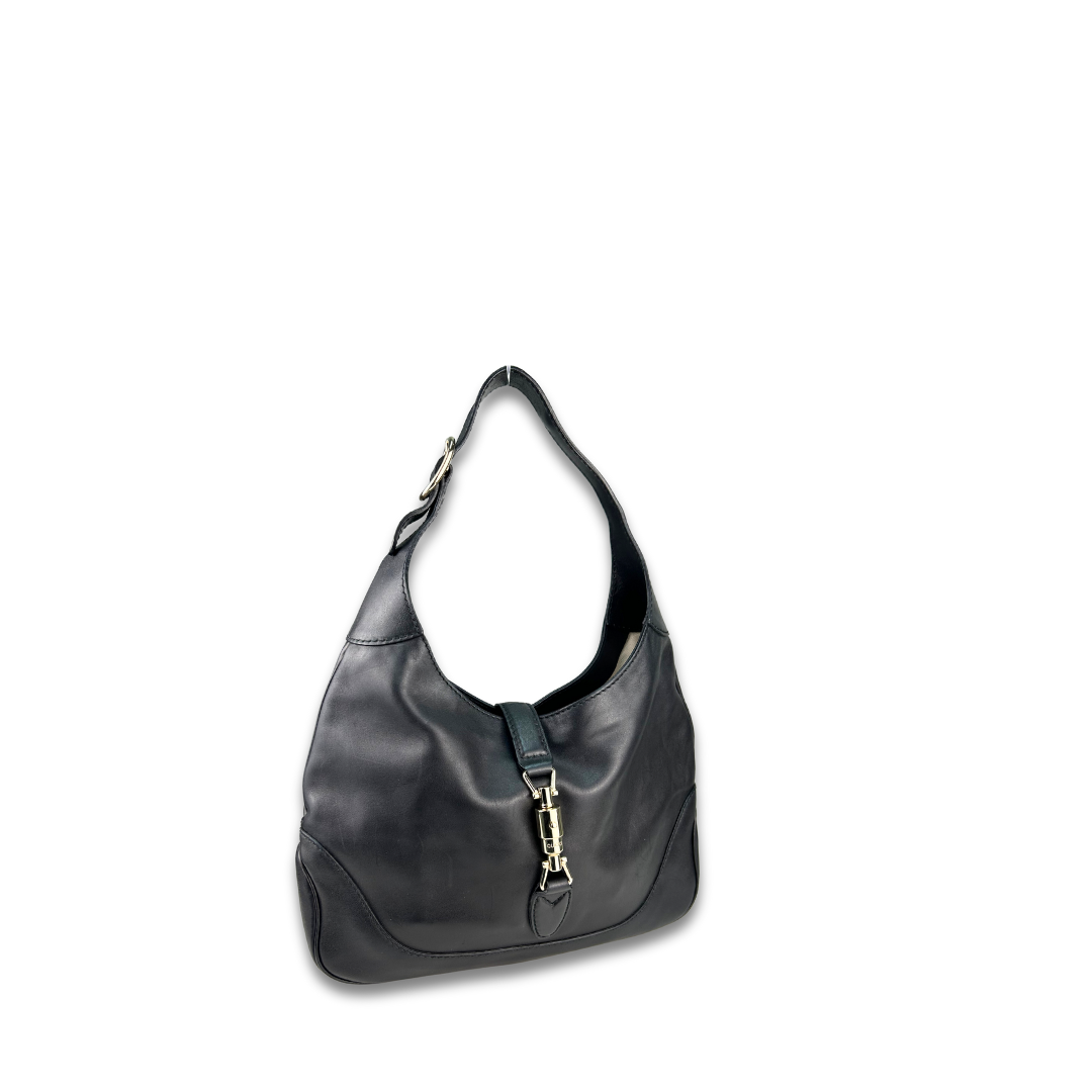 Gucci Vintage Leather Jackie Hobo
