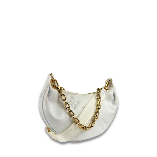 Louis Vuitton White Over The Moon Bag