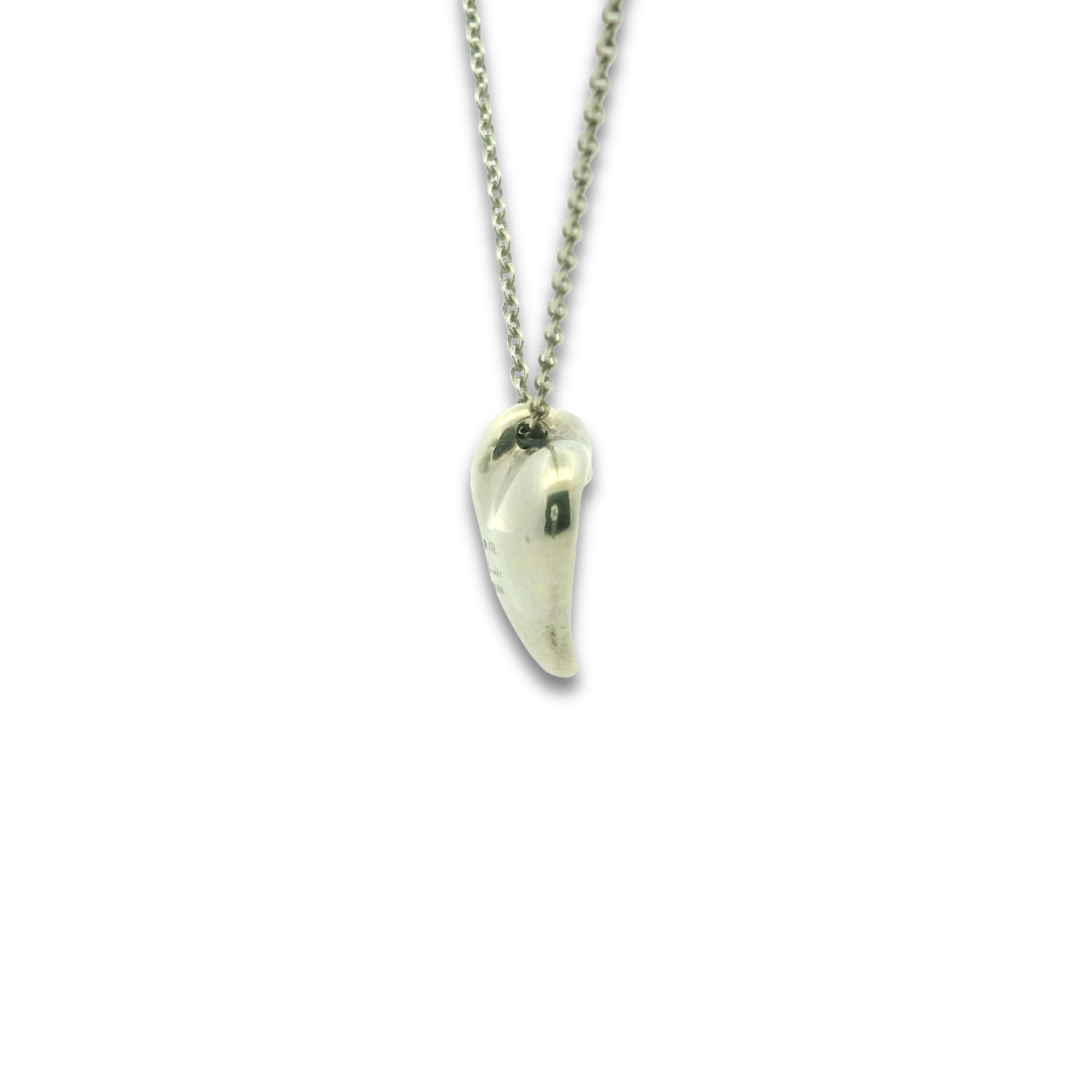 Tiffany & Co. Full Heart Tag Pendant Necklace
