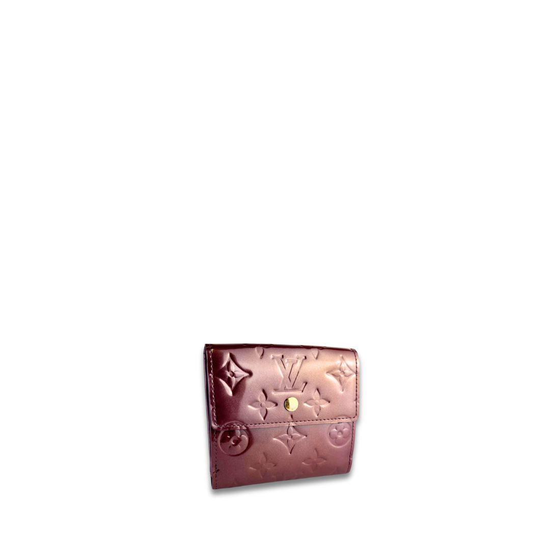 Louis Vuitton Rouge Fauviste Vernis Elise Wallet