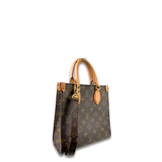 Louis Vuitton Monogram Sac Plat BB Handbag