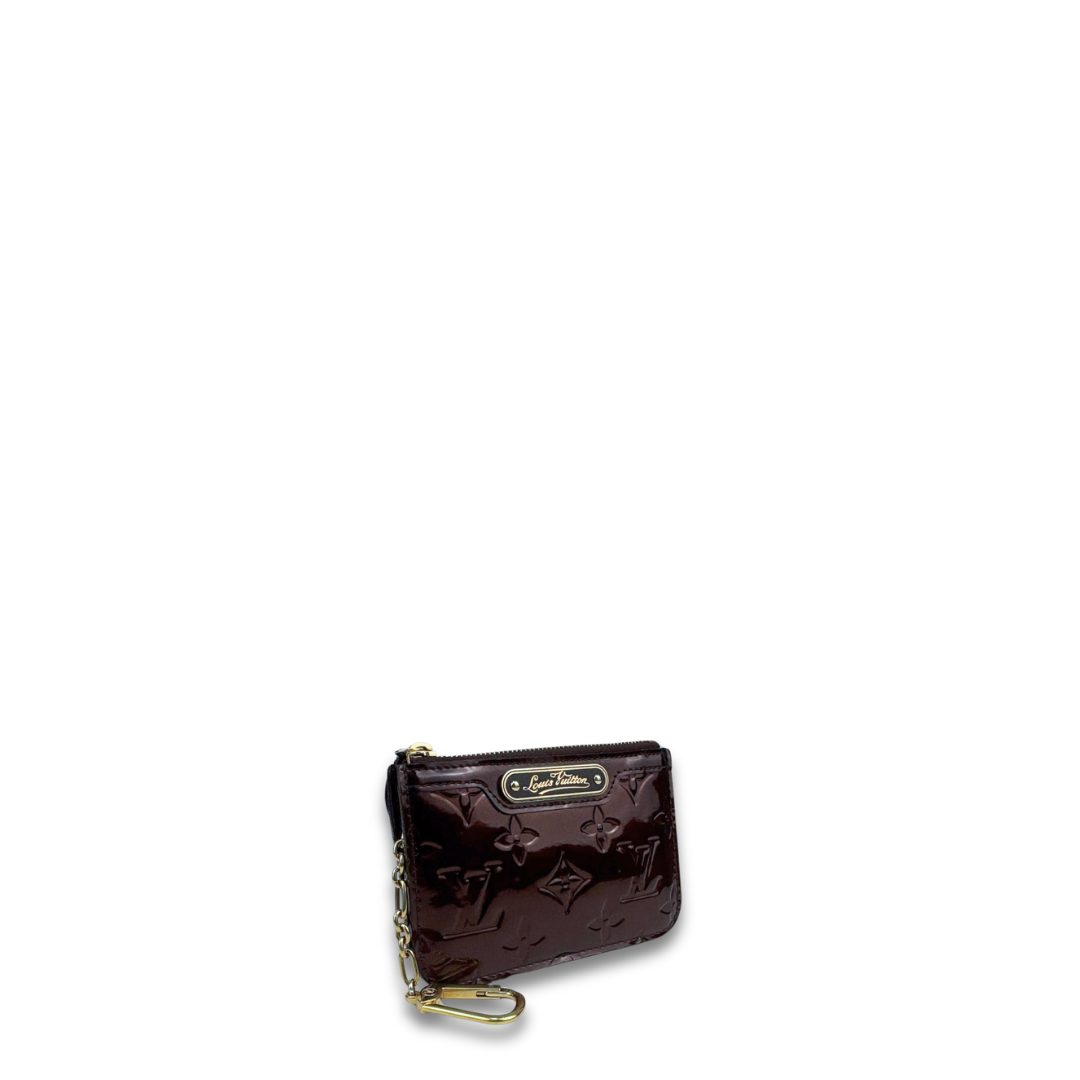Louis Vuitton Amarante Vernis Key Pouch