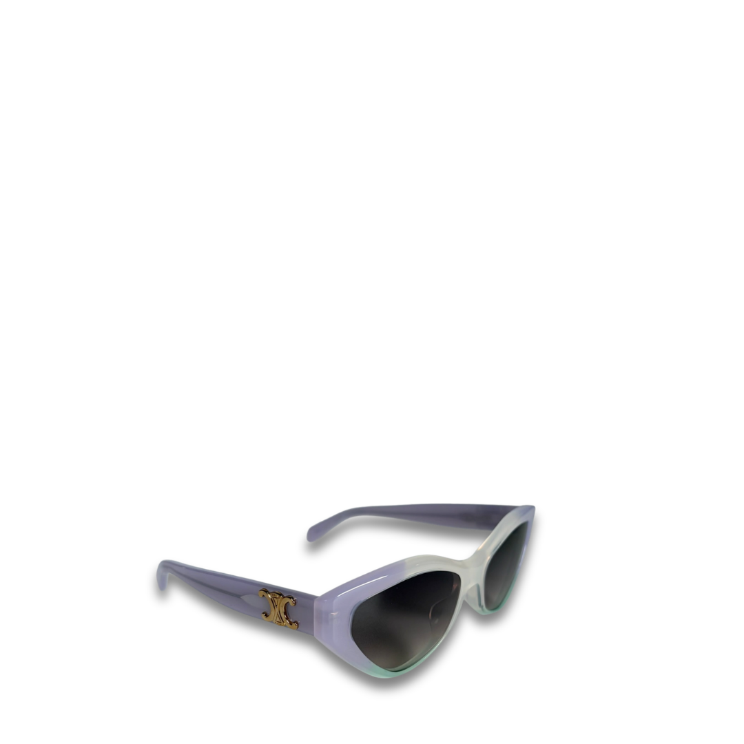 Celine Geometric Oval Sunglasses