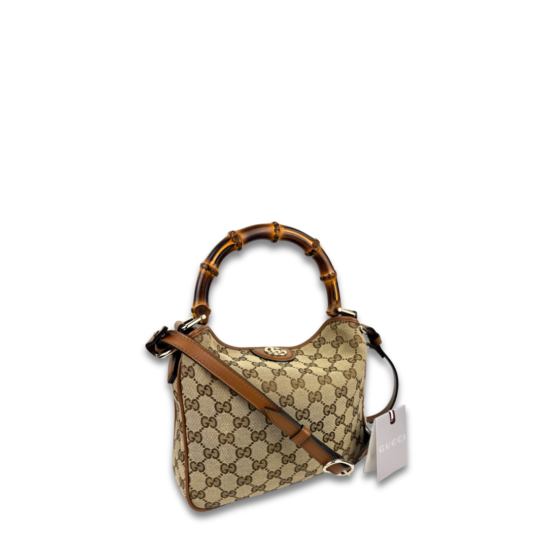 Gucci Small Diana Bamboo Top Handle