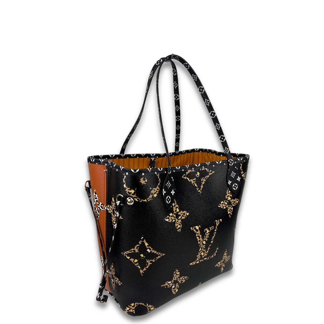 Louis Vuitton Limited Edition Jungle Neverfull MM Set