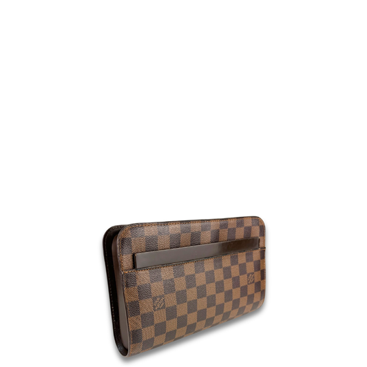 Louis Vuitton Damier Ebene Saint Louis Wristlet Clutch