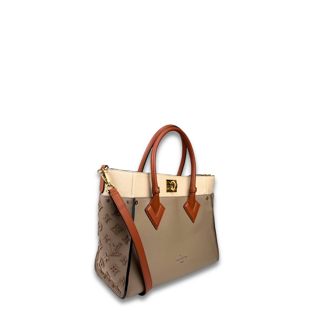 Louis Vuitton Taupe On My Side MM