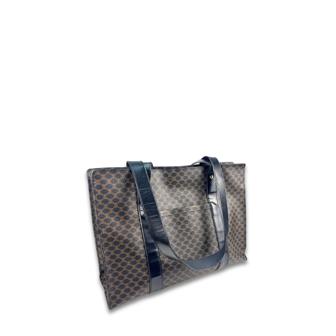 Celine Macadam Canvas Tote Bag