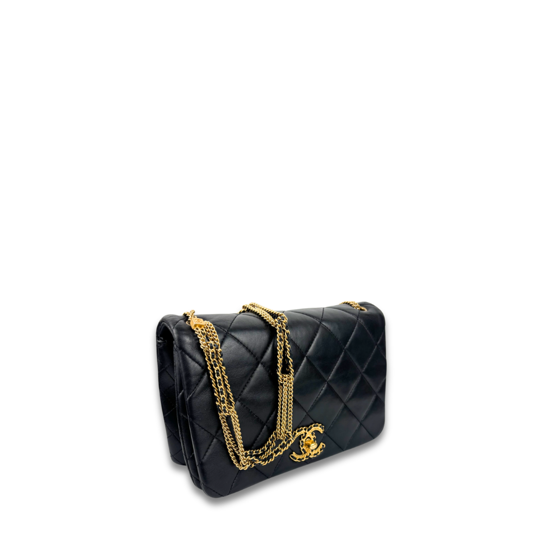 Chanel Small Chain On and On Flap Bag
