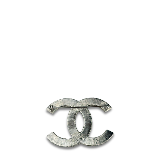 Chanel Strass CC Brooch