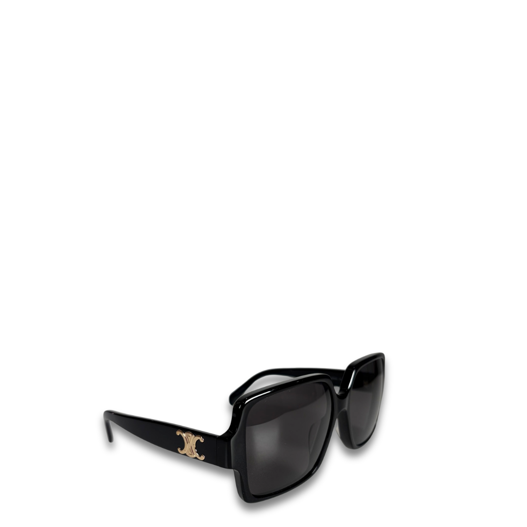 Celine Oversized Black Square Sunglasses