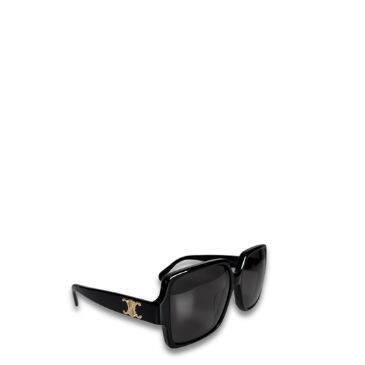 Celine Oversized Black Square Sunglasses