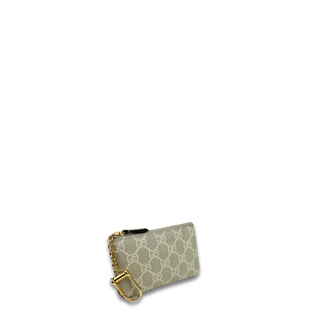 Gucci Ophidia Cream Key Pouch