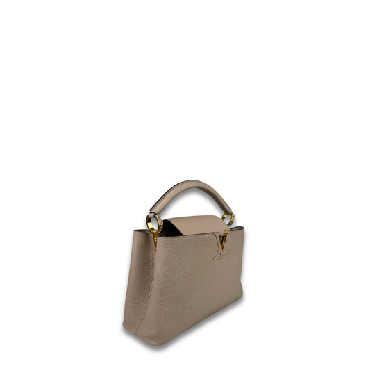 Louis Vuitton Taupe Capucines MM