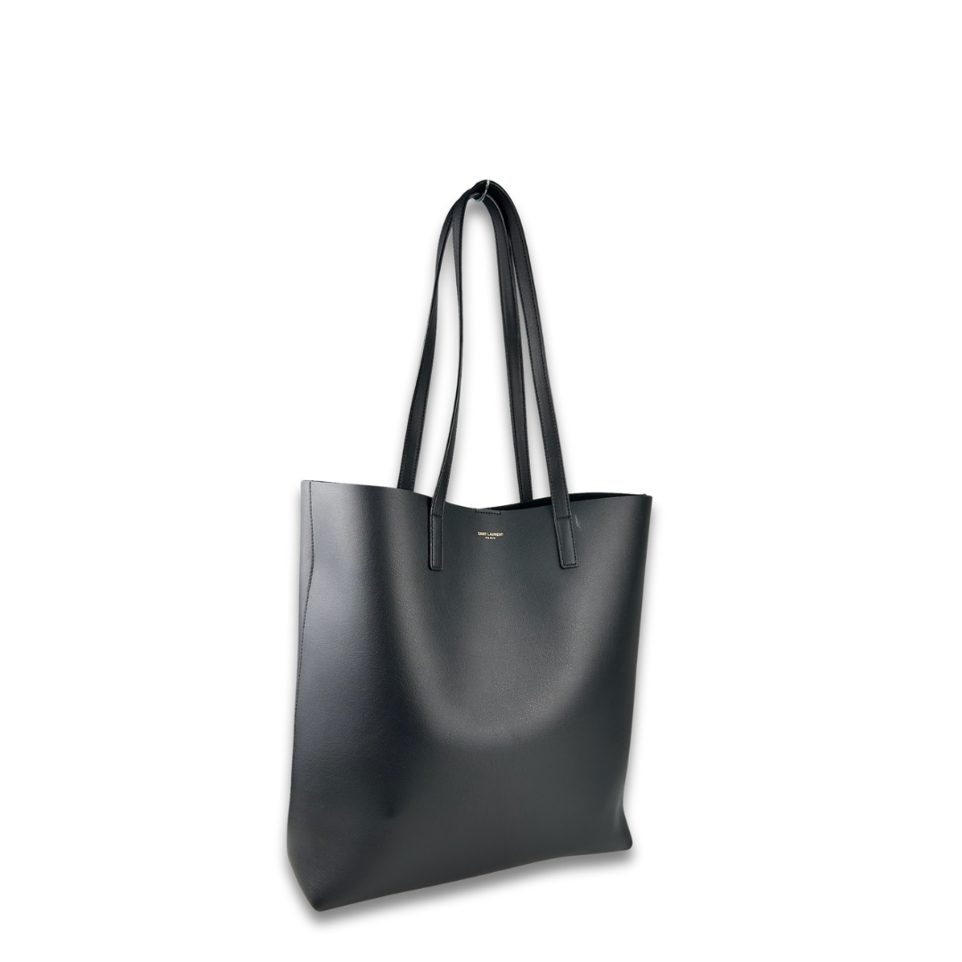 YSL Calfskin North-South Shopping Tote