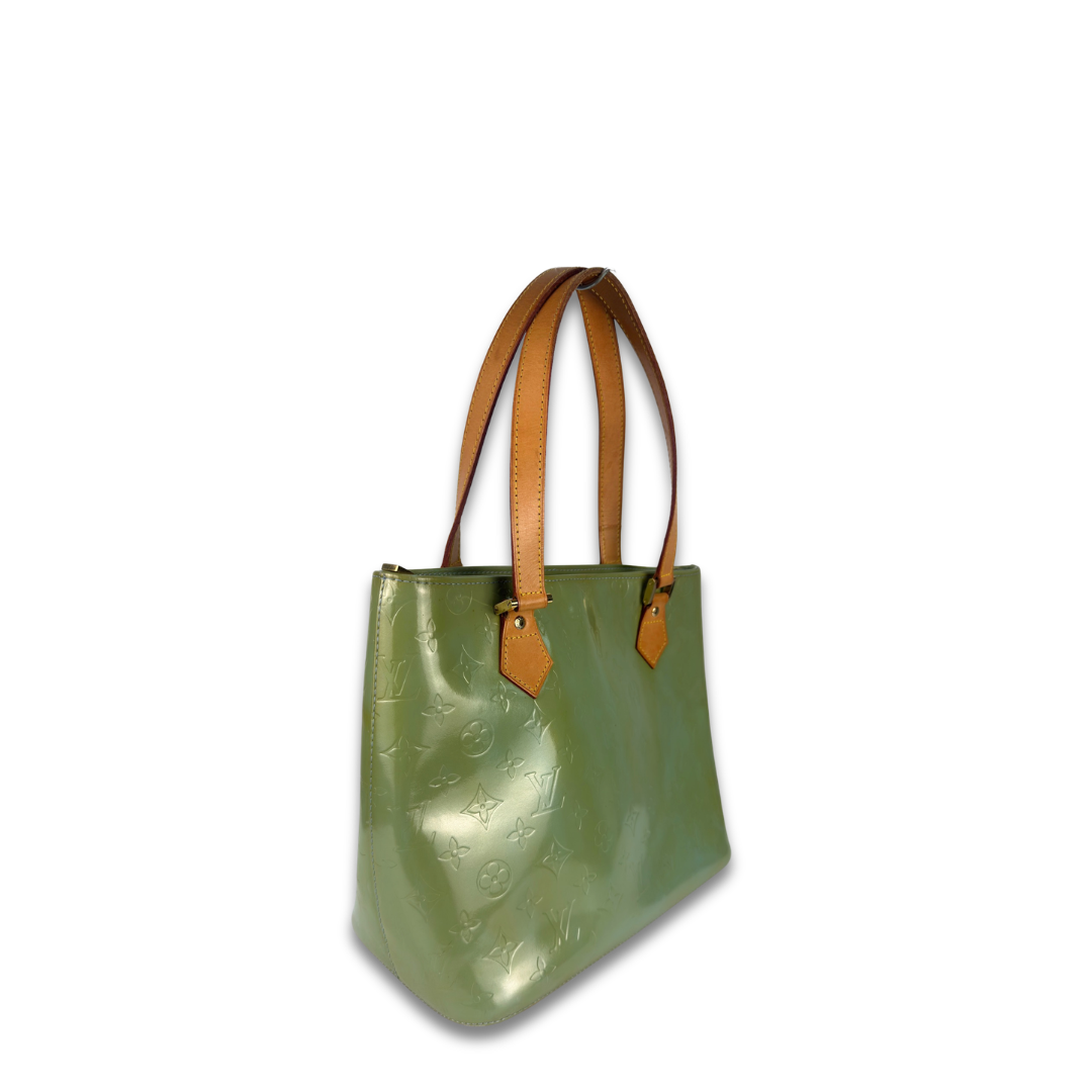Louis Vuitton Pistachio Vernis Brentwood Tote