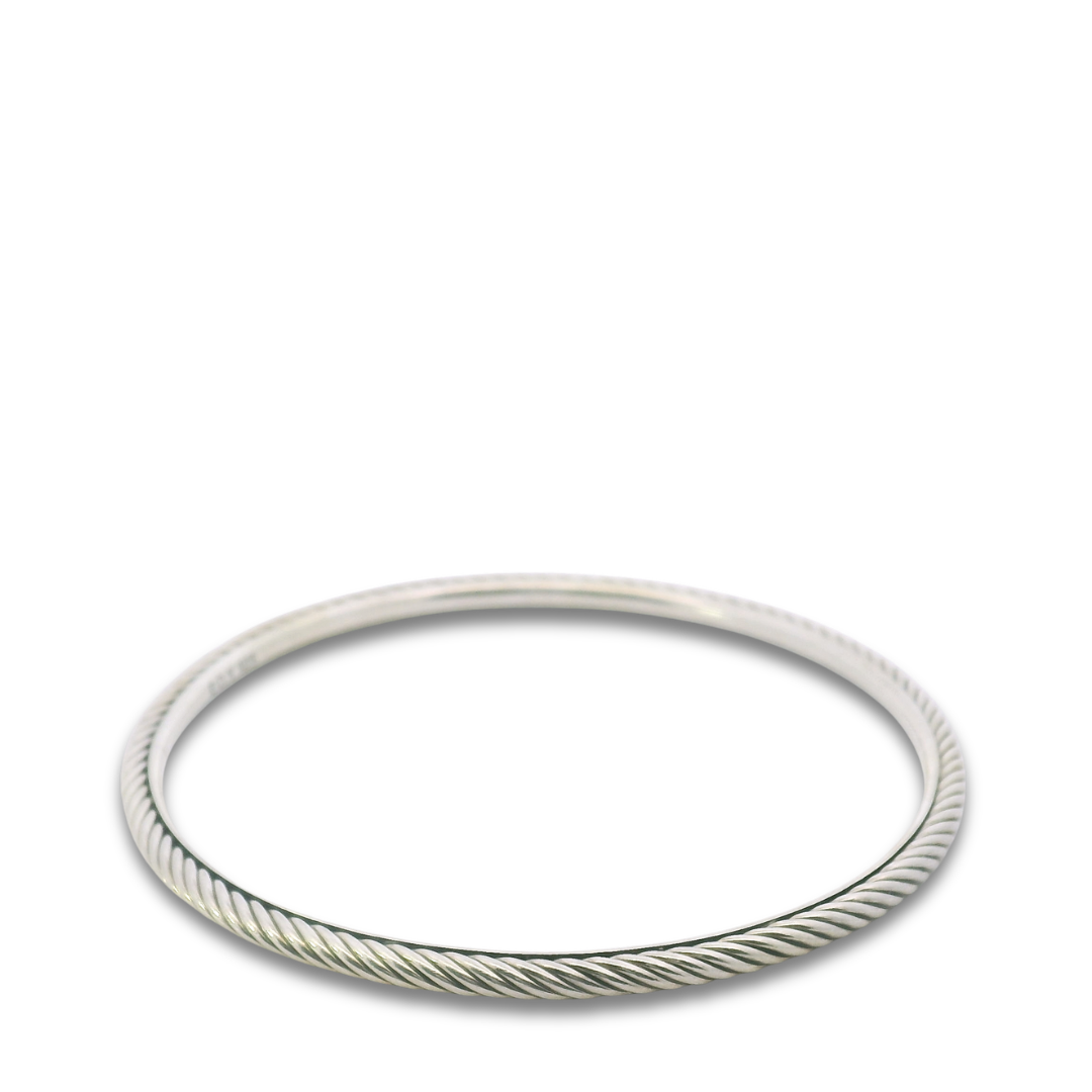 Dvid Yurman Sterling Silver Sculpted Bangle