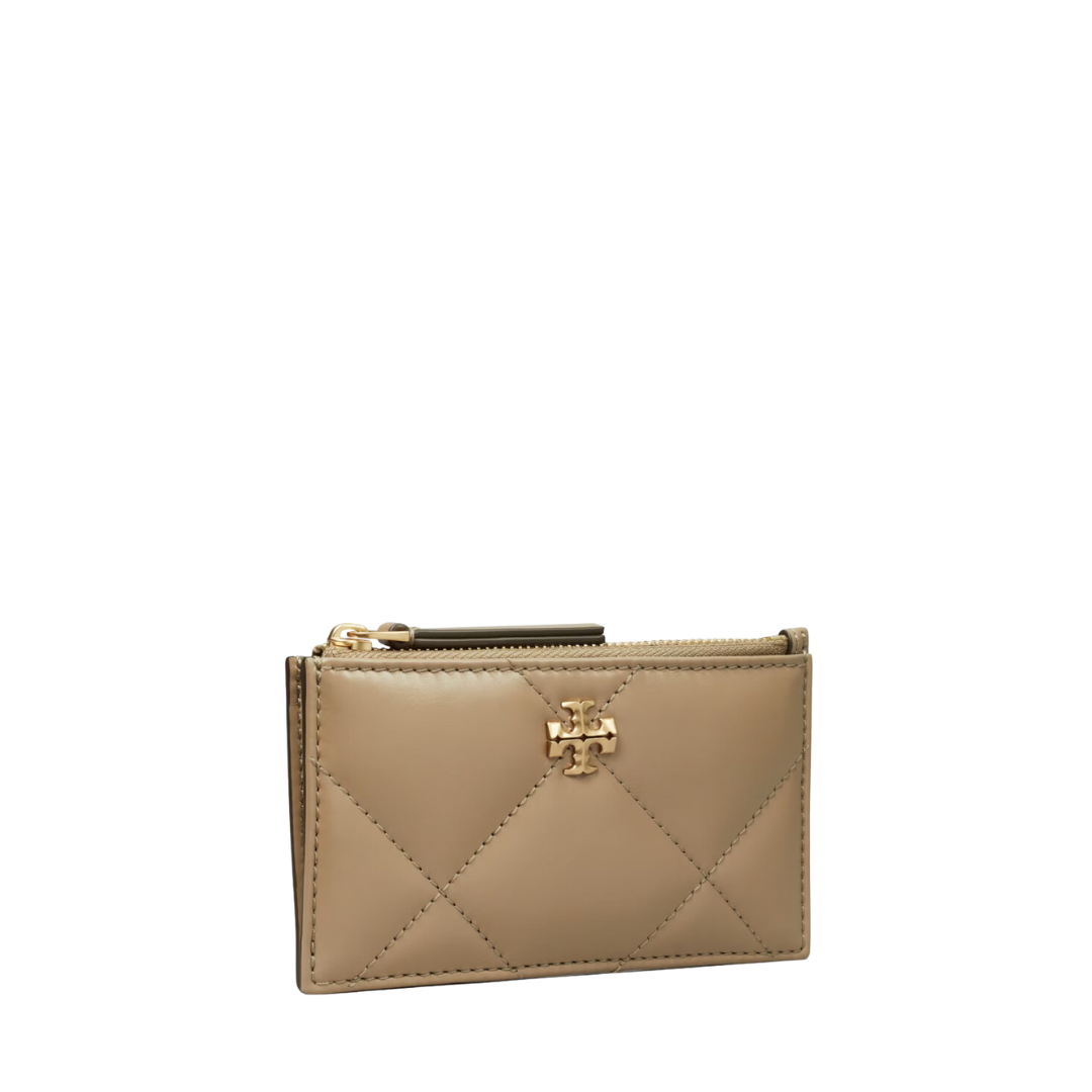 Tory Burch Kira Diamond Quilt Zip Card Case