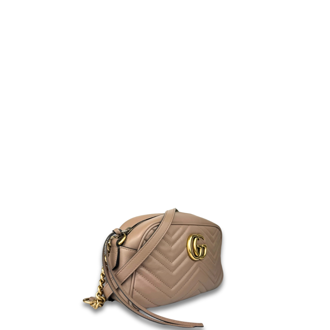 Gucci Dusty Rose Marmont Small Camera Bag