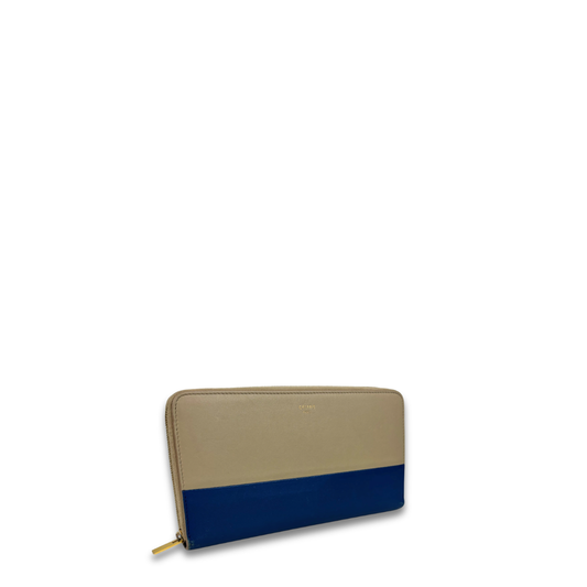 Celine Bicolor Zipper Wallet