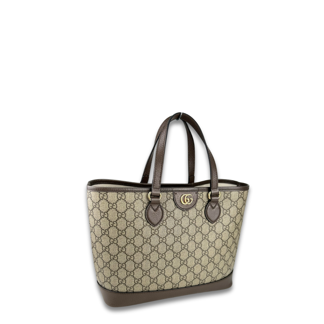 Gucci Supreme Small Ophidia Shoulder Tote