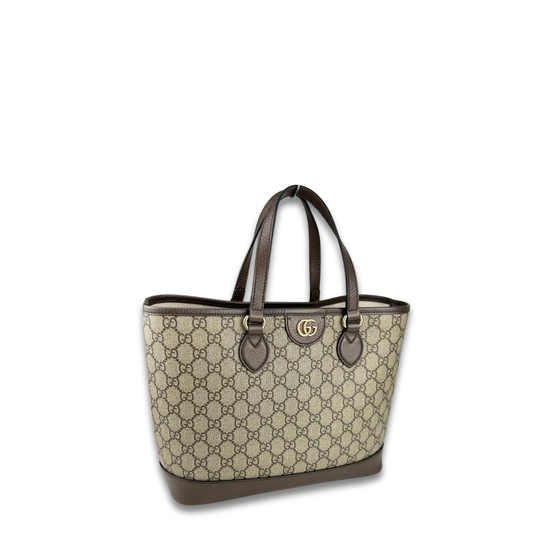 Gucci Supreme Small Ophidia Shoulder Tote