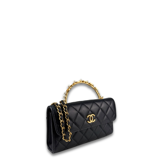Chanel Pearly Girl Mini Top Handle Bag