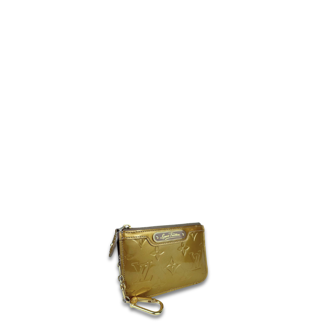 Louis Vuitton Bronze Vernis Key Pouch