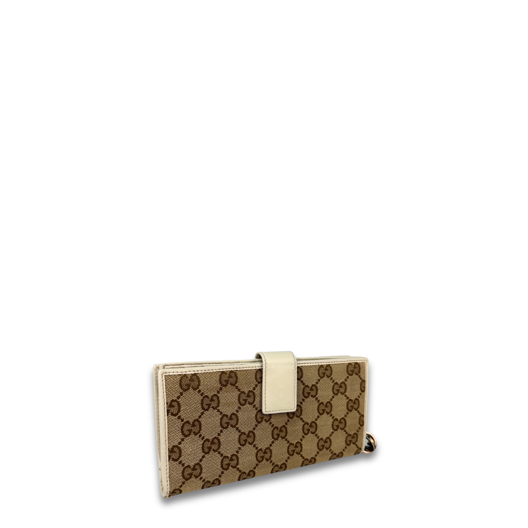 Gucci GG Canvas Continental Wallet