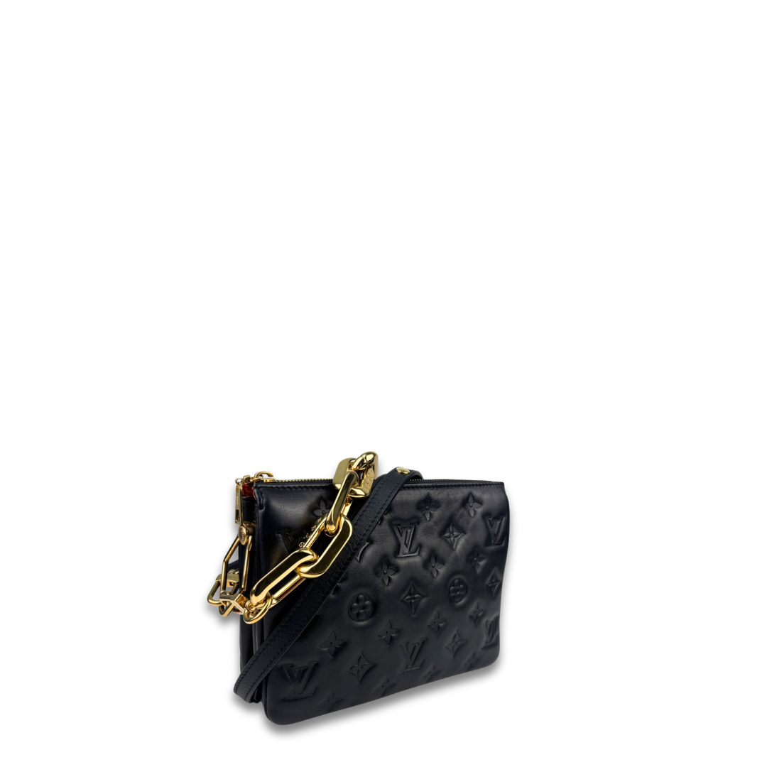 Louis Vuitton Black Coussin BB