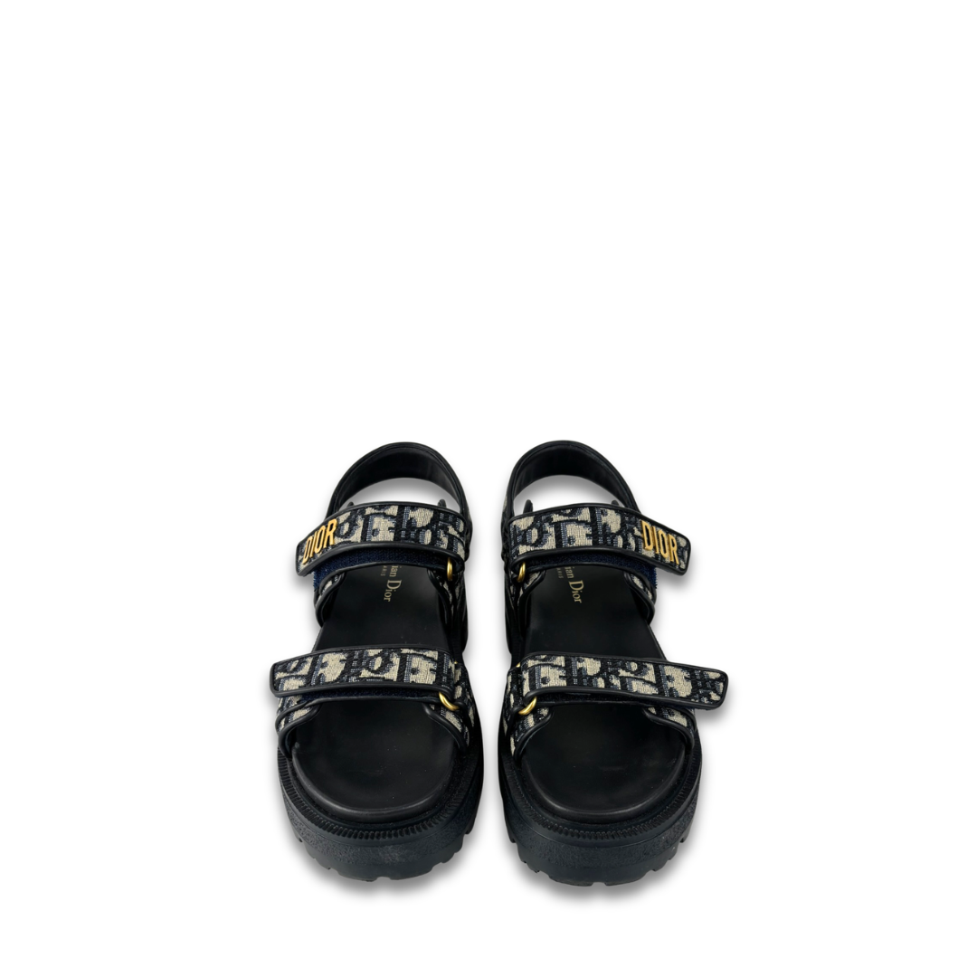 Dior Dioract Platform Sandals - Size 37