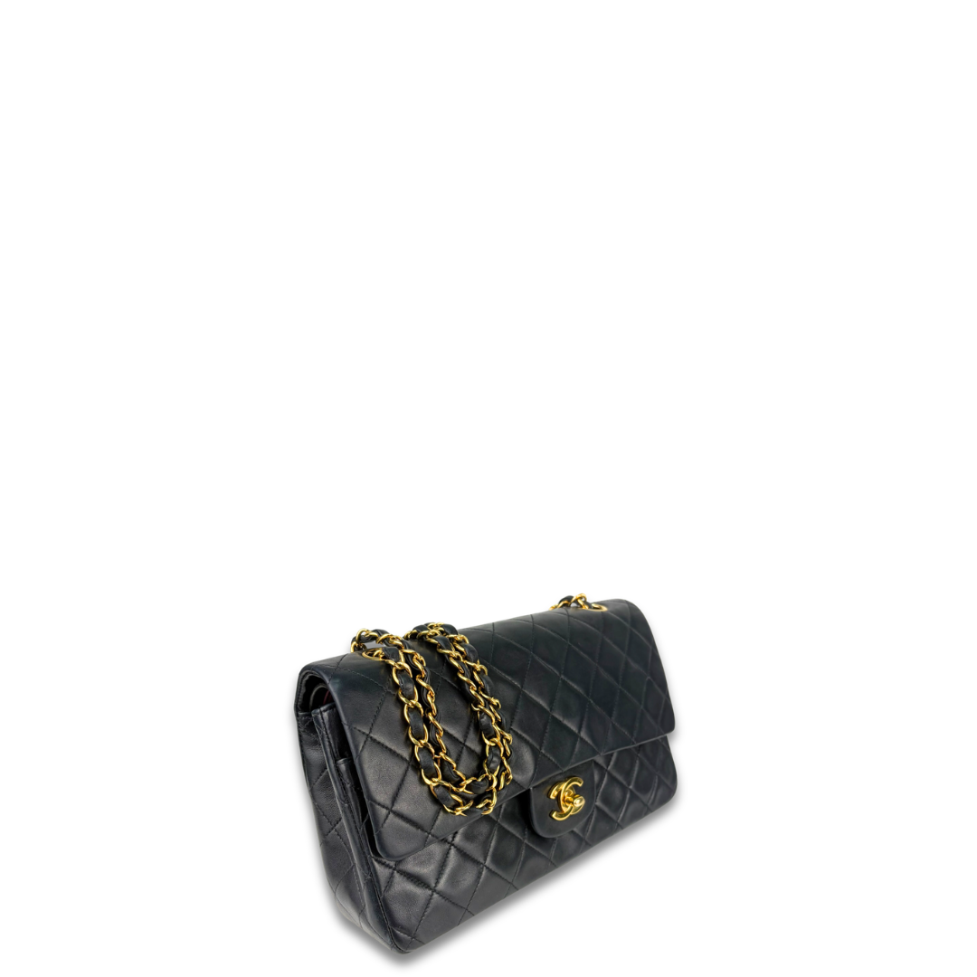 Chanel Classic Black Medium Double Flap