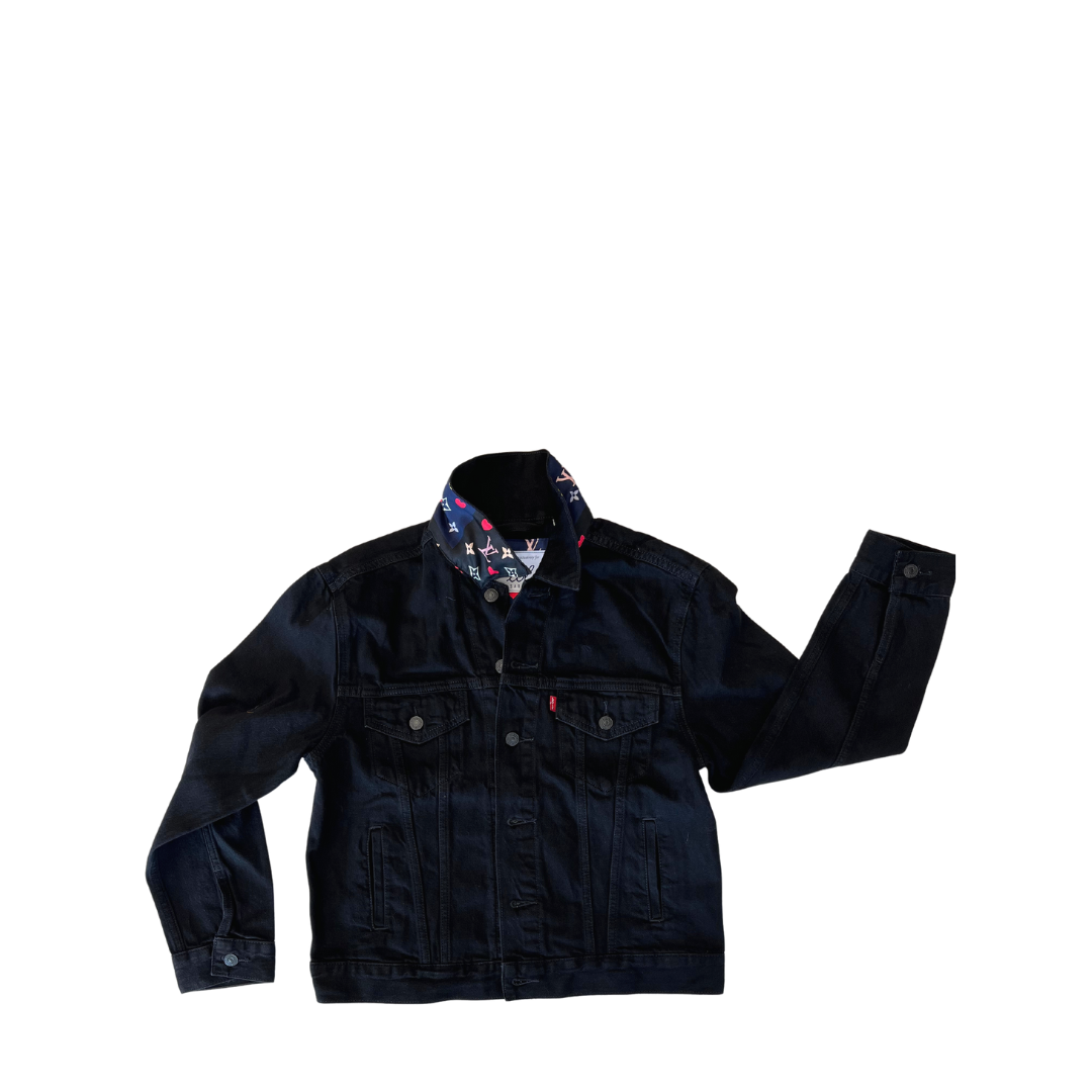 Luxury Repurposed Denim Jacket | Lola Saratoga