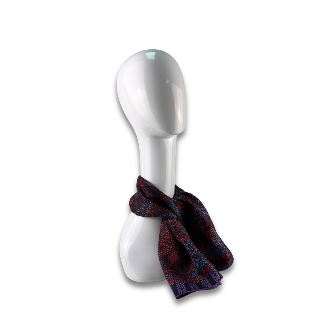 Hermès "Au Coin du Feu" Silk Scarf 90
