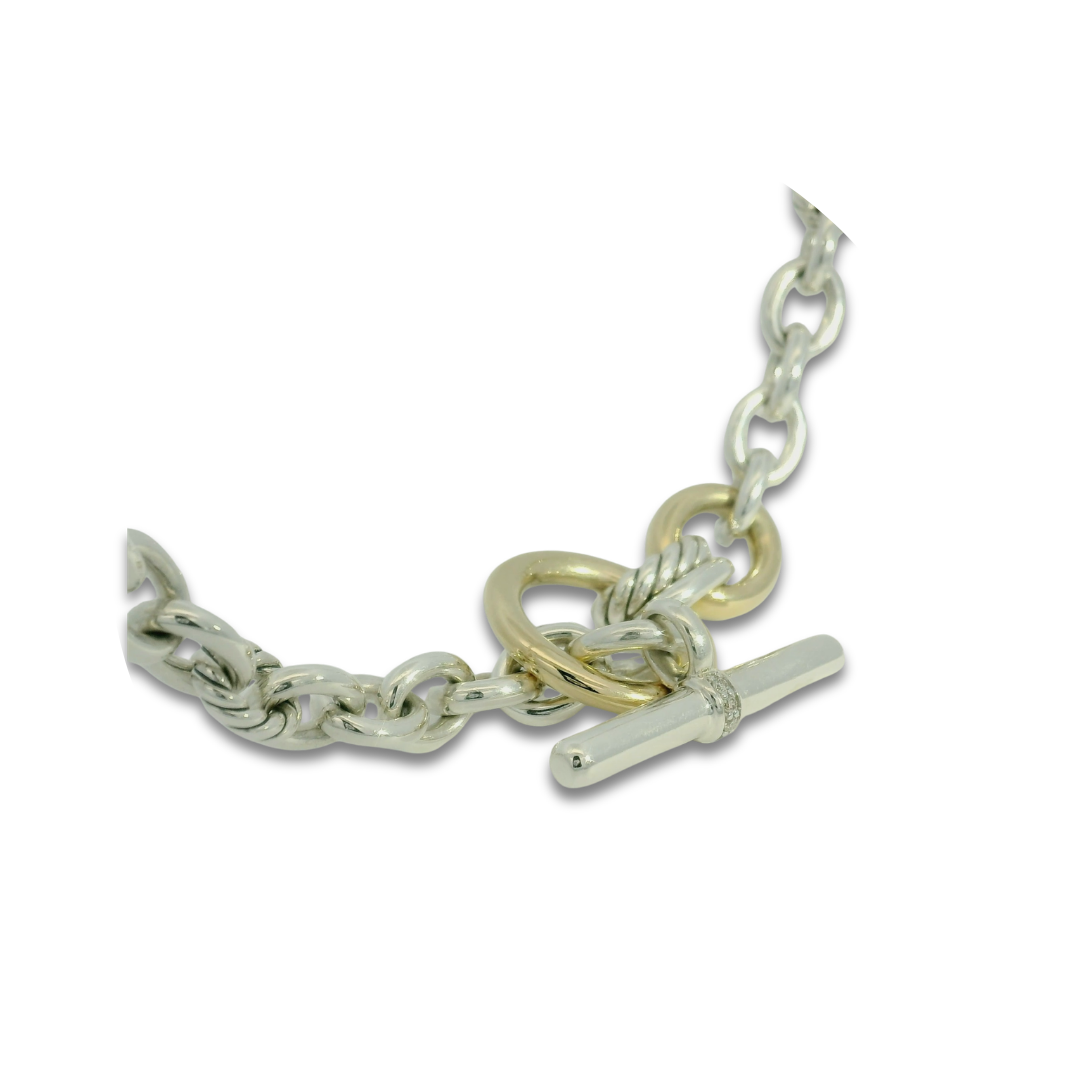 David Yurman Mercer Toggle Chain Necklace