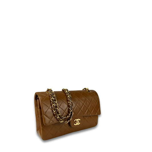 Chanel Classic Camel Medium Double Flap