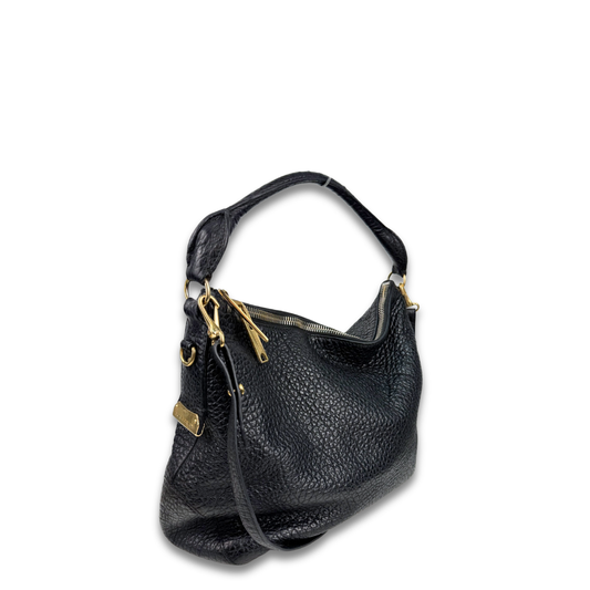 Burberry Black Prorsum Hobo Bag
