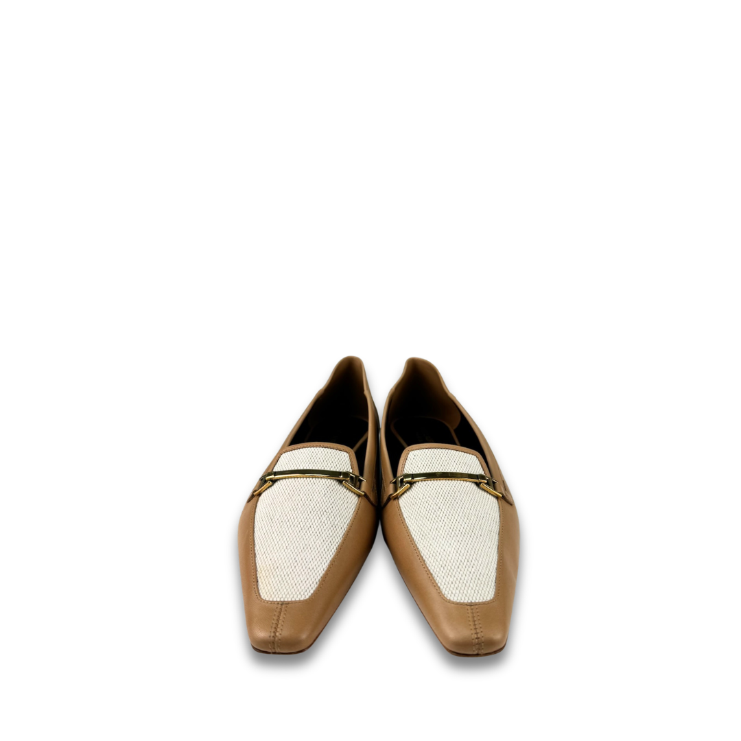 YSL Canvas Chris Loafers - Size 39.5
