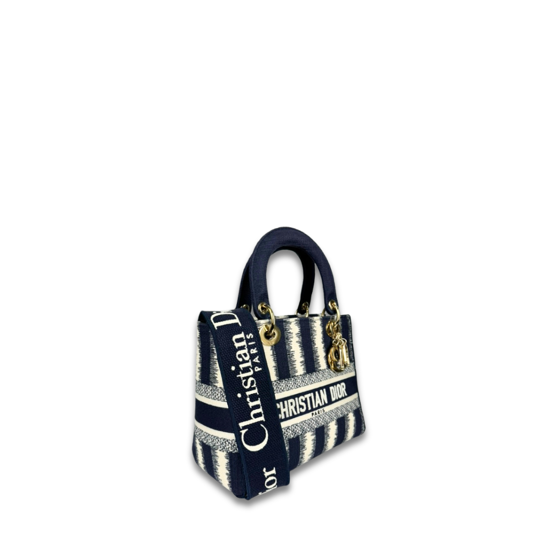 Dior Canvas Medium Lady D-Lite